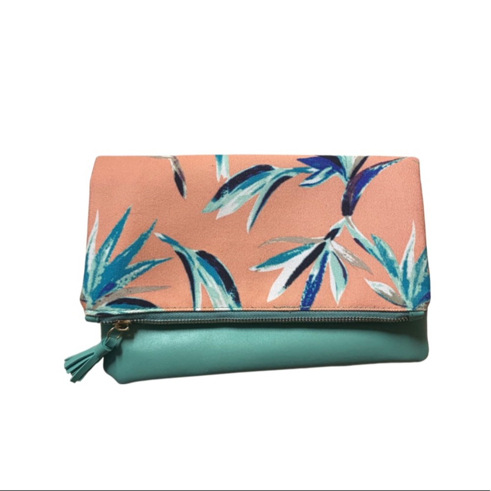 💙 Rachel Pally limited edition reversible clutch